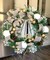 Christmas Wreath, Holiday Wreath, Snowballs and Snowflakes, Winter Wreath, Merry Christmas, Pine Cone Wreath, Christmas Ribbon, Front Door product 1